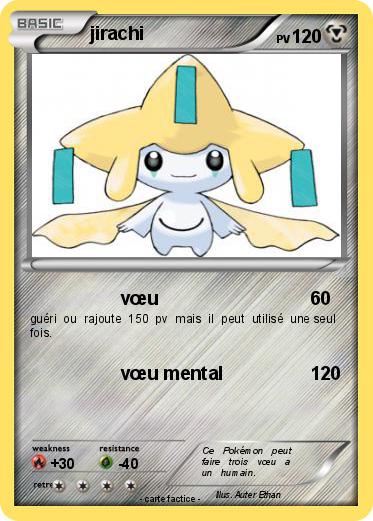 Pokemon jirachi