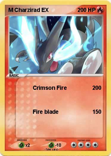 Pokemon M Charzirad EX