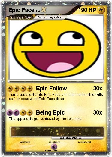 Pokemon Epic Face