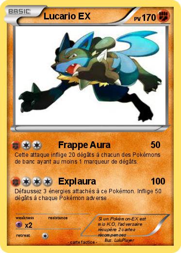 Pokemon Lucario EX