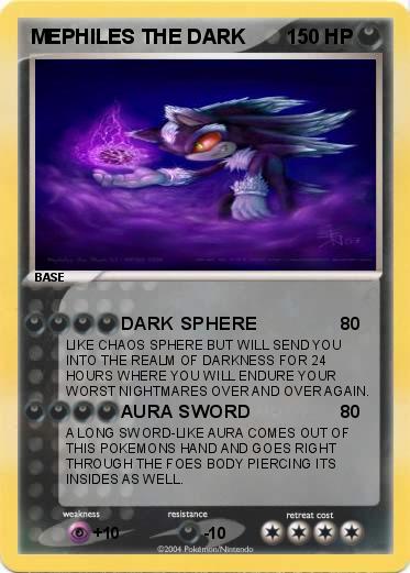 Pokemon MEPHILES THE DARK