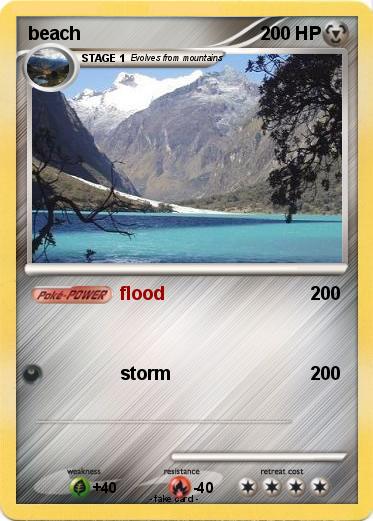 Pokemon beach