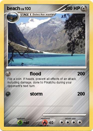 Pokemon beach