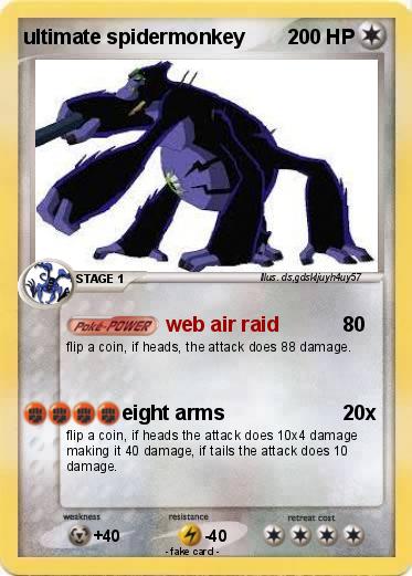 Pokemon ultimate spidermonkey
