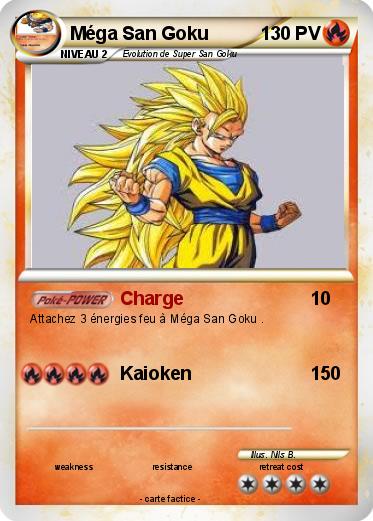 Pokemon Méga San Goku