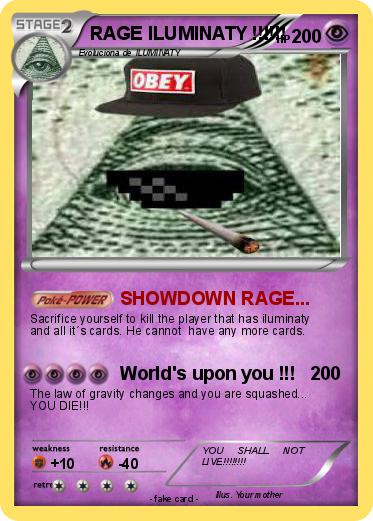 Pokemon RAGE ILUMINATY !!!!!!
