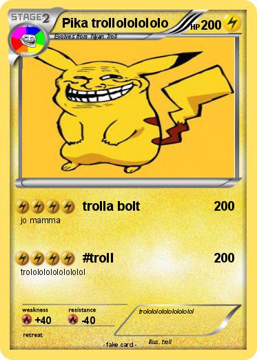Pokemon Pika trollololololo