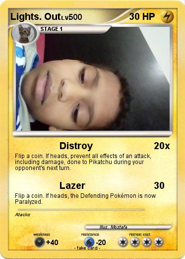 Pokemon Lights. Out