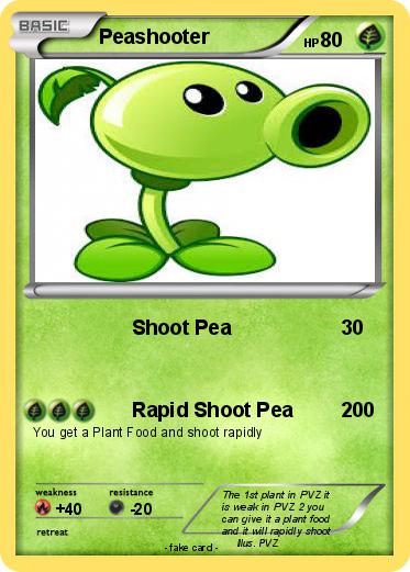 Pokemon Peashooter