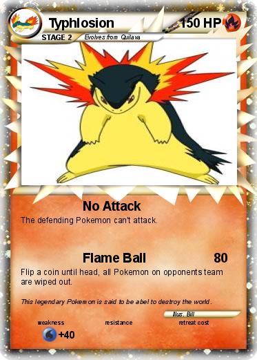 Pokemon Typhlosion
