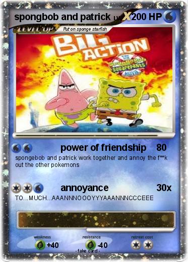Pokemon spongbob and patrick