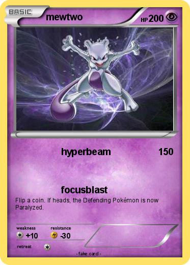 Pokemon mewtwo