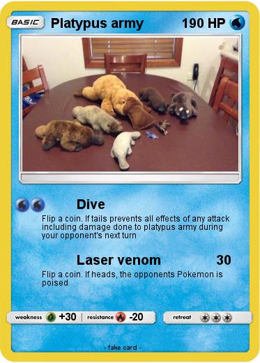 Pokemon Platypus army