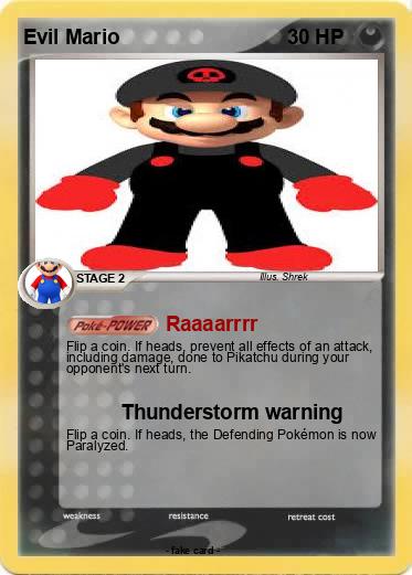 Pokemon Evil Mario