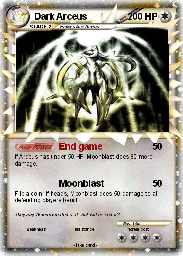Pokemon Dark Arceus