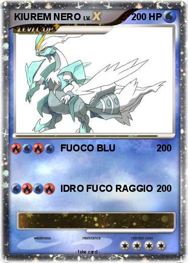 Pokemon KIUREM NERO