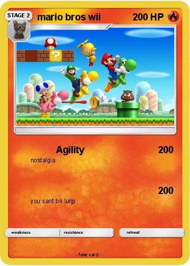 Pokemon mario bros wii