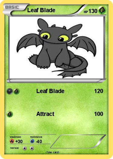 Pokemon Leaf Blade