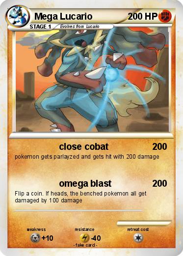 Pokemon Mega Lucario