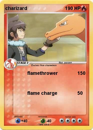 Pokemon charizard