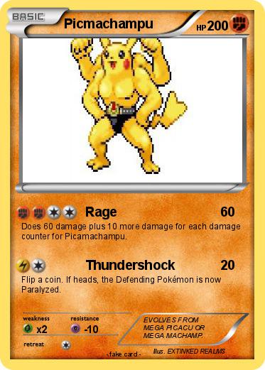 Pokemon Picmachampu