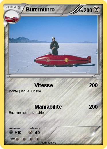 Pokemon Burt munro