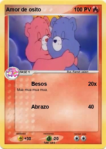 Pokemon Amor de osito