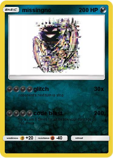 Pokemon missingno