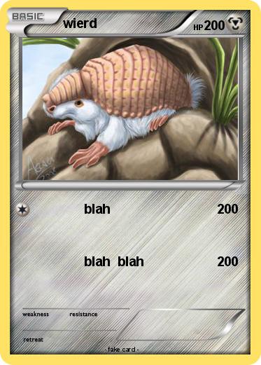 Pokemon wierd