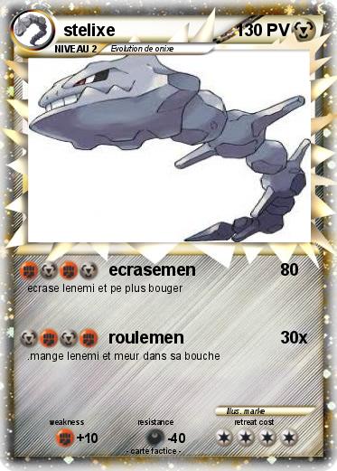 Pokemon stelixe