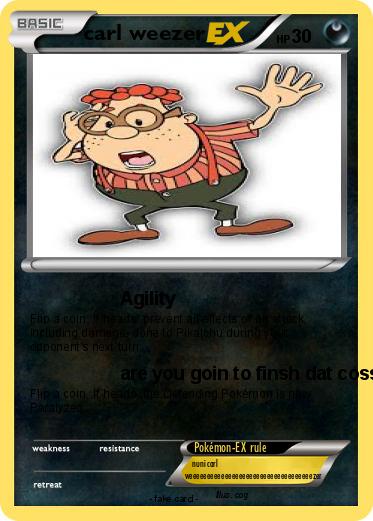 Pokemon carl weezer