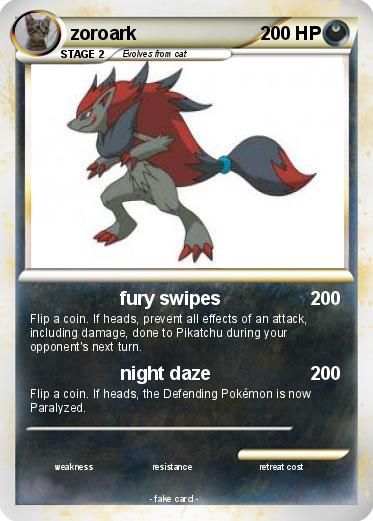 Pokemon zoroark
