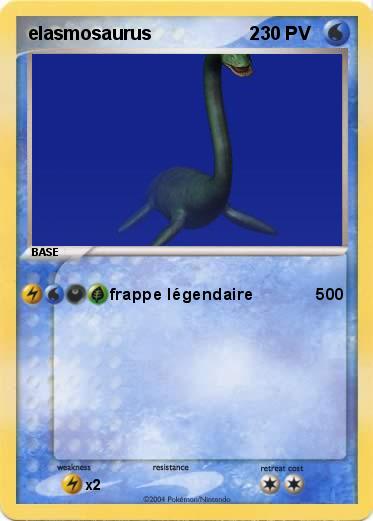 Pokemon elasmosaurus                   2