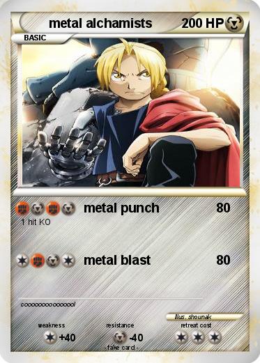 Pokemon metal alchamists