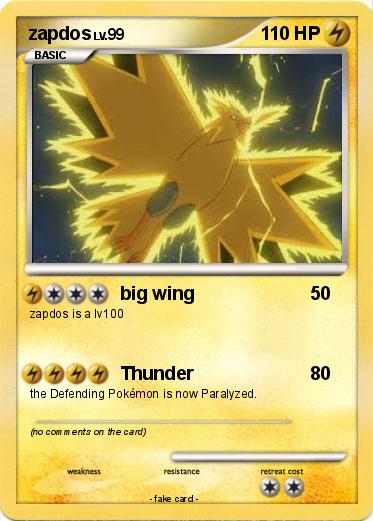 Pokemon zapdos