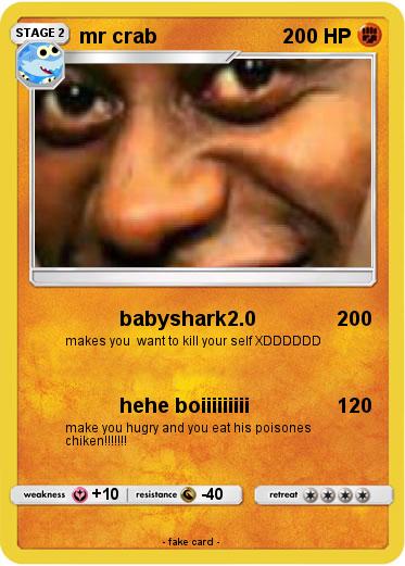 Pokemon mr crab