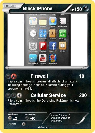 Pokemon Black iPhone