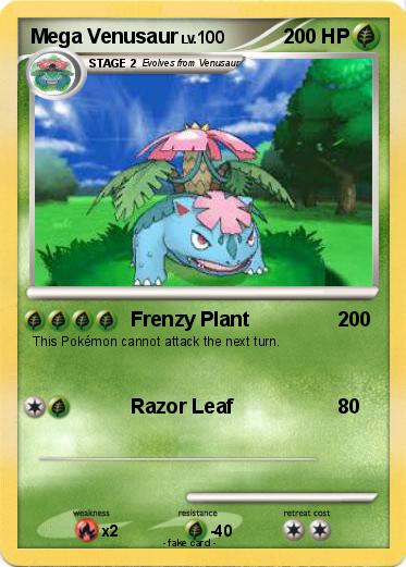 Pokemon Mega Venusaur