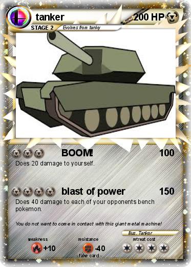 Pokemon tanker