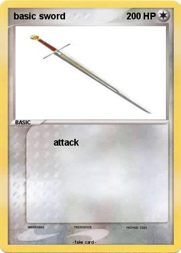 Pokemon basic sword