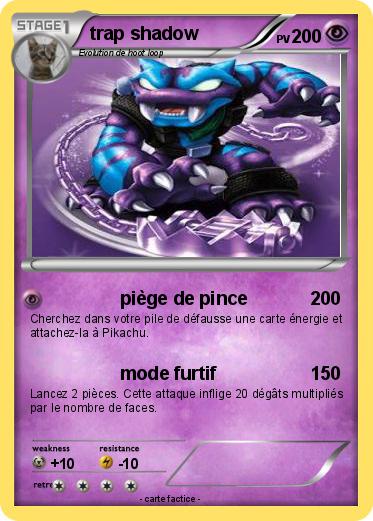 Pokemon trap shadow