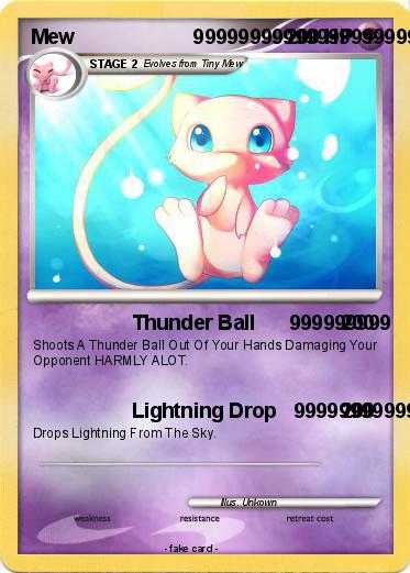 Pokemon Mew                     9999999999999999999999999999999999999999999999999