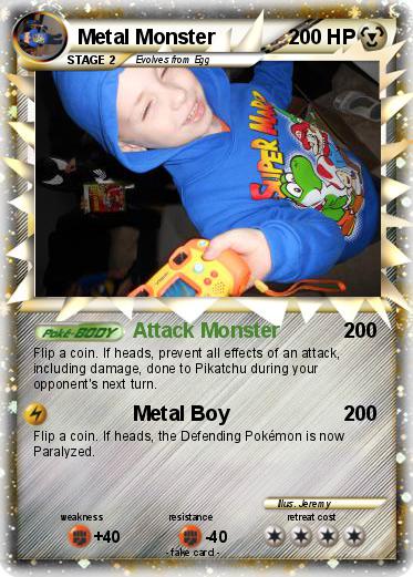 Pokemon Metal Monster