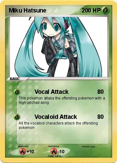 Pokemon Miku Hatsune