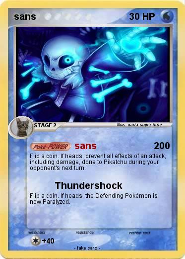 Pokemon sans