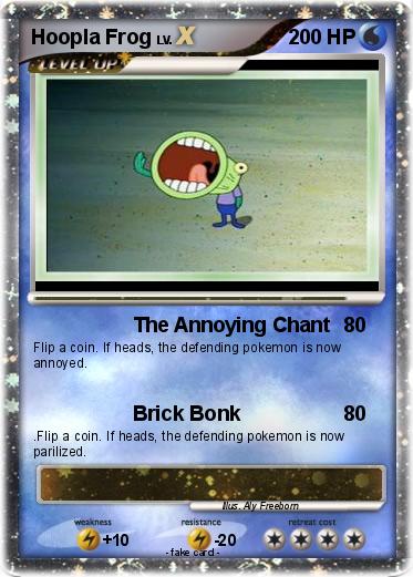 Pokemon Hoopla Frog