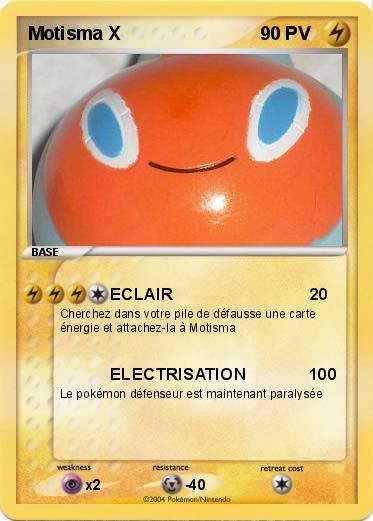 Pokemon Motisma X