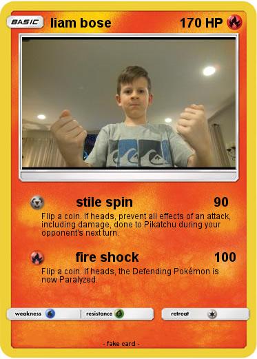 Pokemon liam bose
