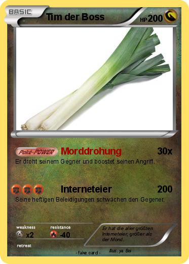 Pokemon Tim der Boss