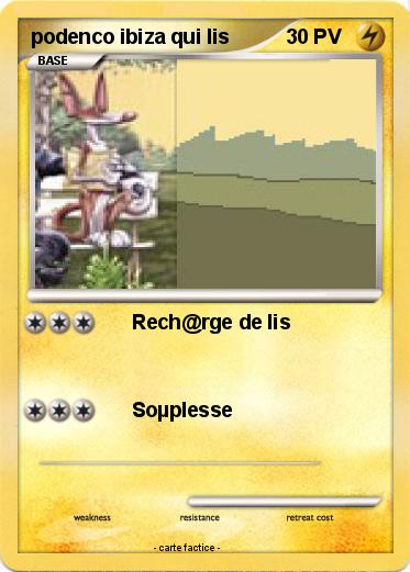 Pokemon podenco ibiza qui lis